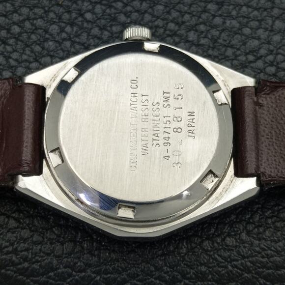 Vintage 1983 Citizen Automatic Womans Silver Watch W/daydate & Gold accents main image 7